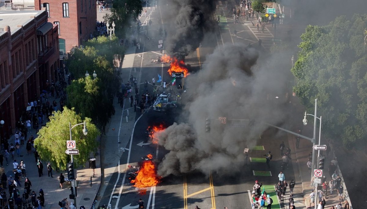 Los Angeles’ta protestolar tırmanıyor