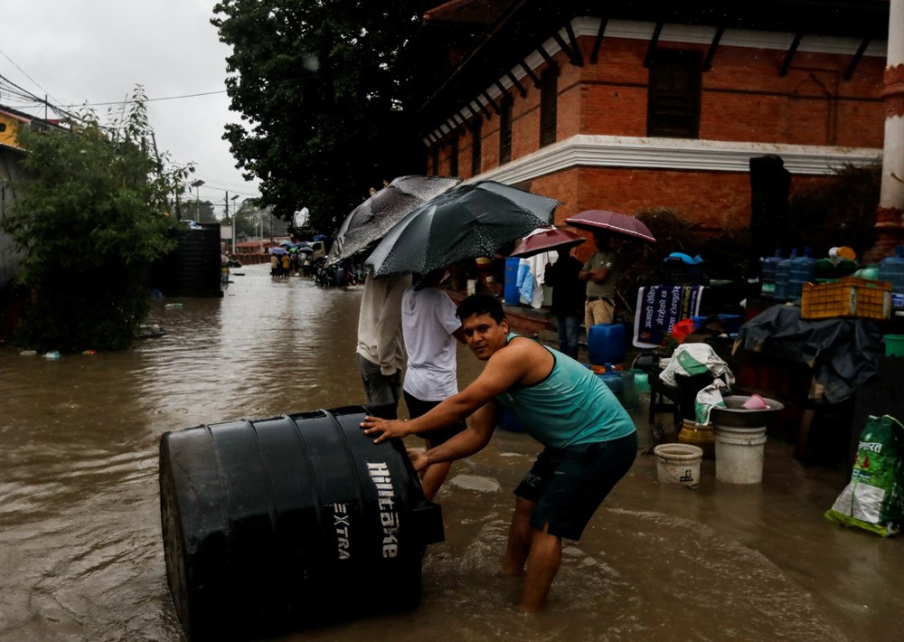 Muson yağmurları Nepal'i vurdu: 47 kişi öldü - 4