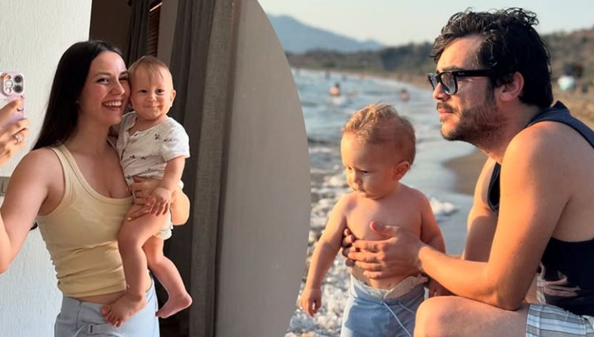 Dilan Telkök ile Berkay Hardal'ın oğlu Noyan 1 yaşında