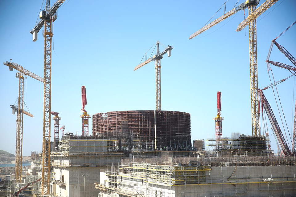 Türkiye'nin ilk nükleer santralinde son reaktörün temeli atıldı - 2