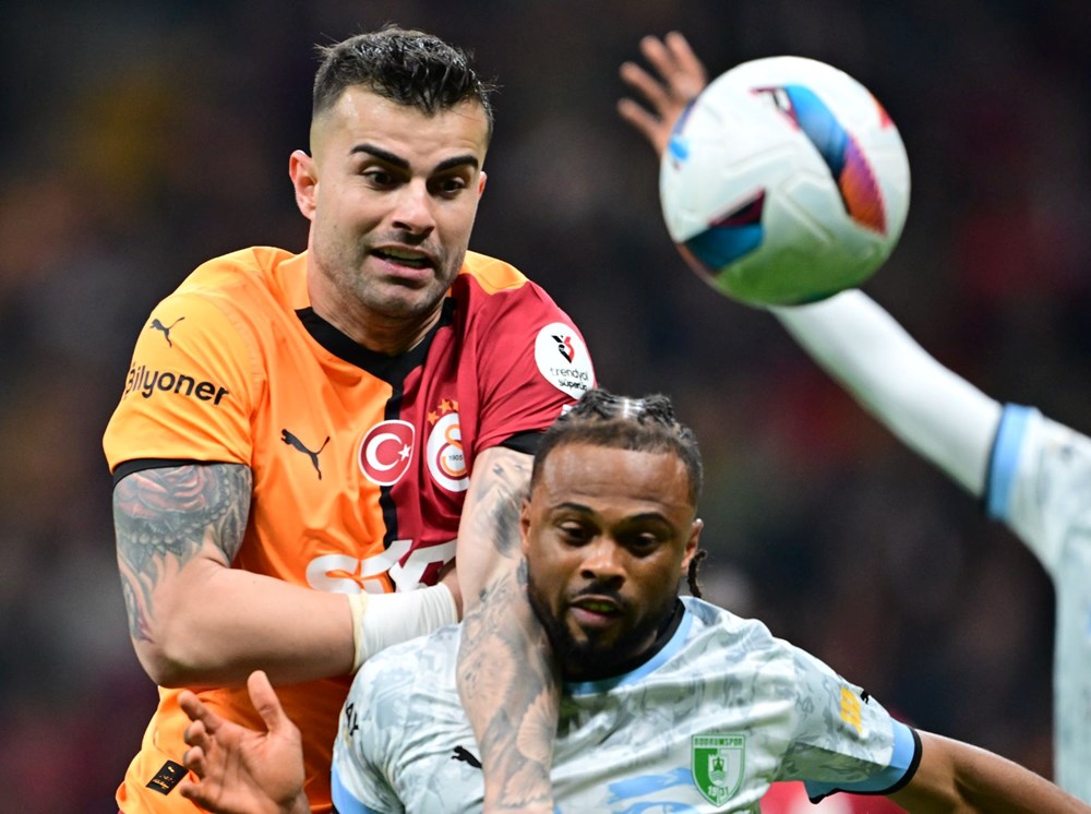 Galatasaray, Bodrum'u 2 golle geçti: Puan farkı 6'ya çıktı - 1