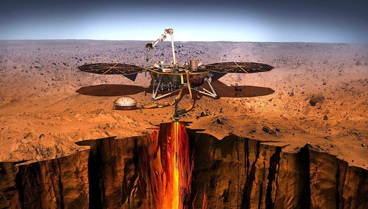 NASA'nın InSight aracı Mars'ta meydana gelen en şiddetli depremi kaydetti
