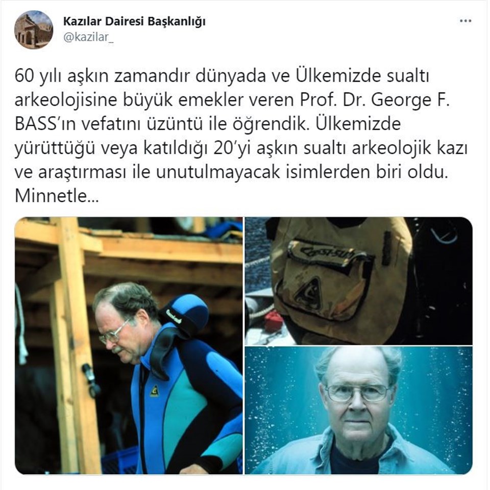 Türkiye'den Prof. Dr. Bass için taziye mesajı - 1