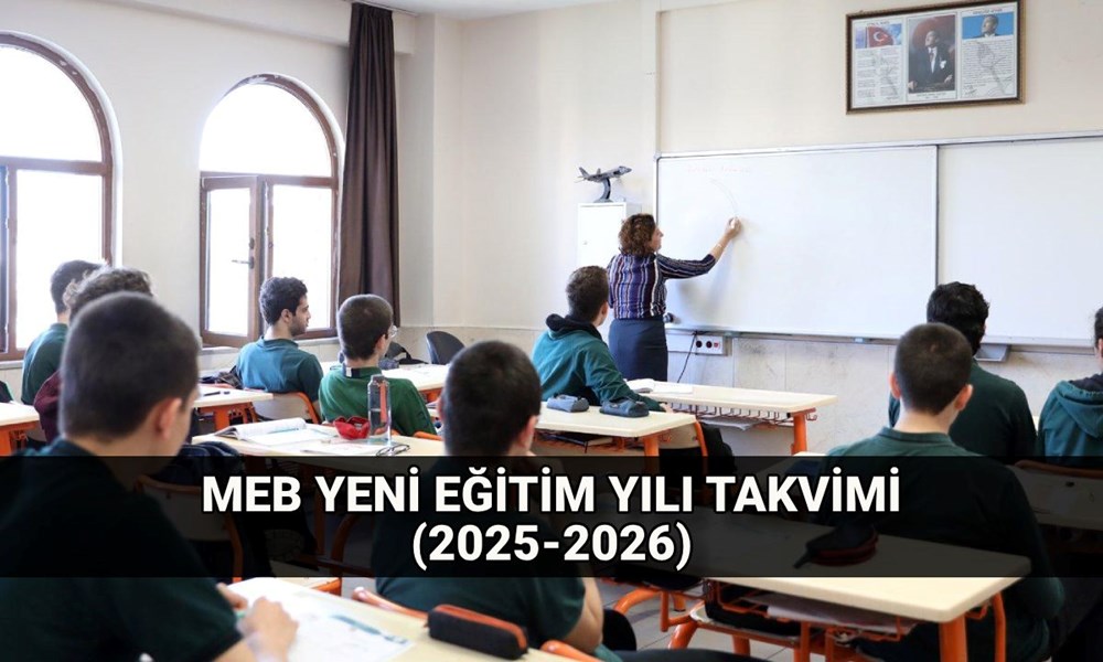 MEB takvim 2025-2026: Yeni eğitim öğretim yılı ne zaman başlayacak ve bitecek? İlk ara tatil ve yarıyıl tatili tarihi - 1