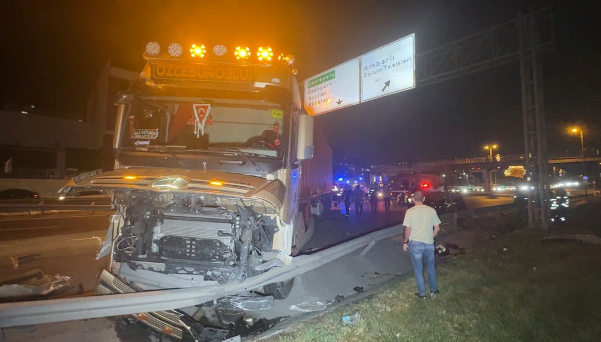 Beylikdüzü'nde TIR dehşeti