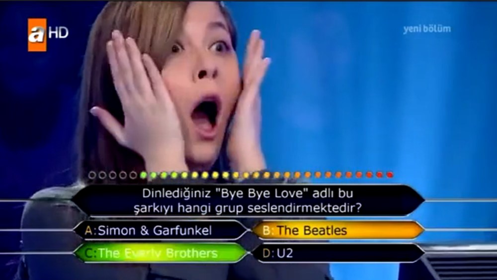 �Kim Milyoner Olmak İster� yarışmacısı soruyu bilemeyince küfretti �Kim Milyoner Olmak İster� yarışmacısı soruyu bilemeyince küfretti