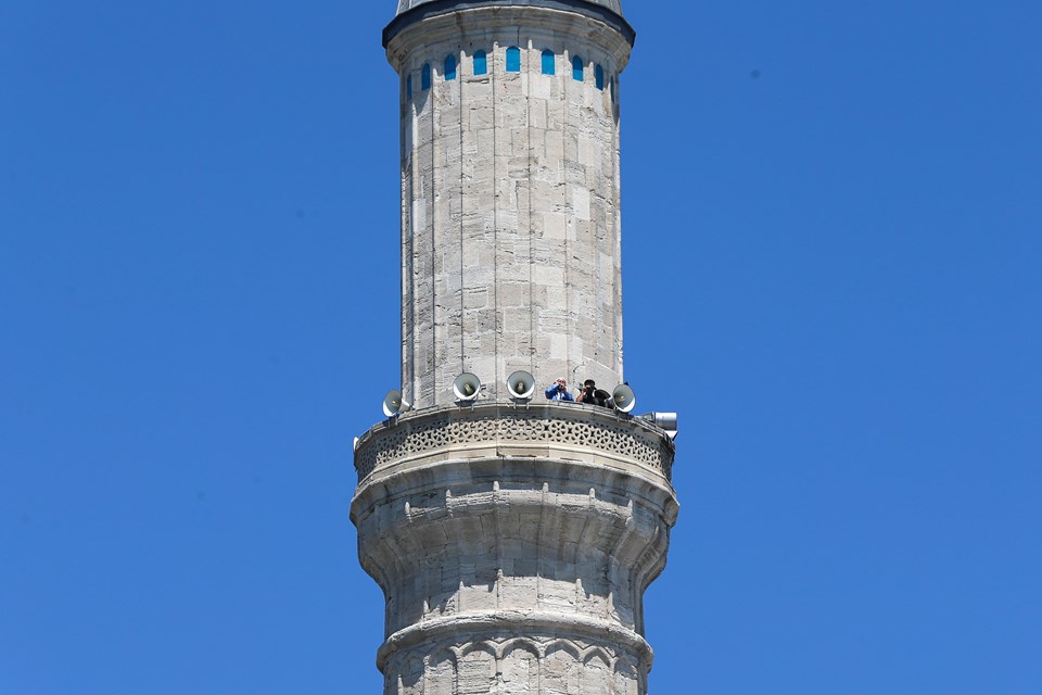Cumhurbaşkanı Erdoğan, Ayasofya-i Kebir Cami-i Şerifi'nde Kur'an-ı Kerim okudu - 8