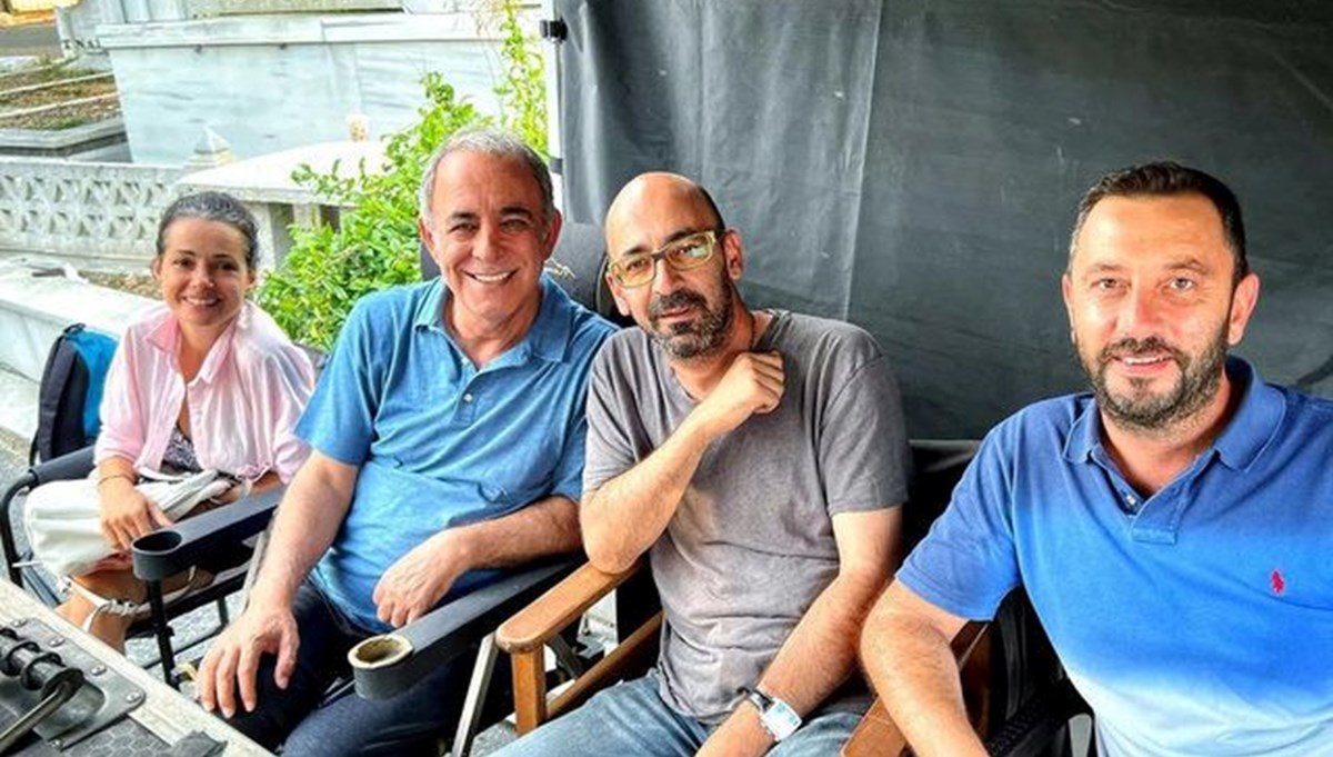 Özgü Namal'dan set ziyareti