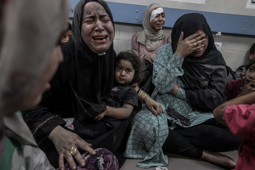 Gazze'de hastane vuruldu: Ankara'dan sert tepki - 10