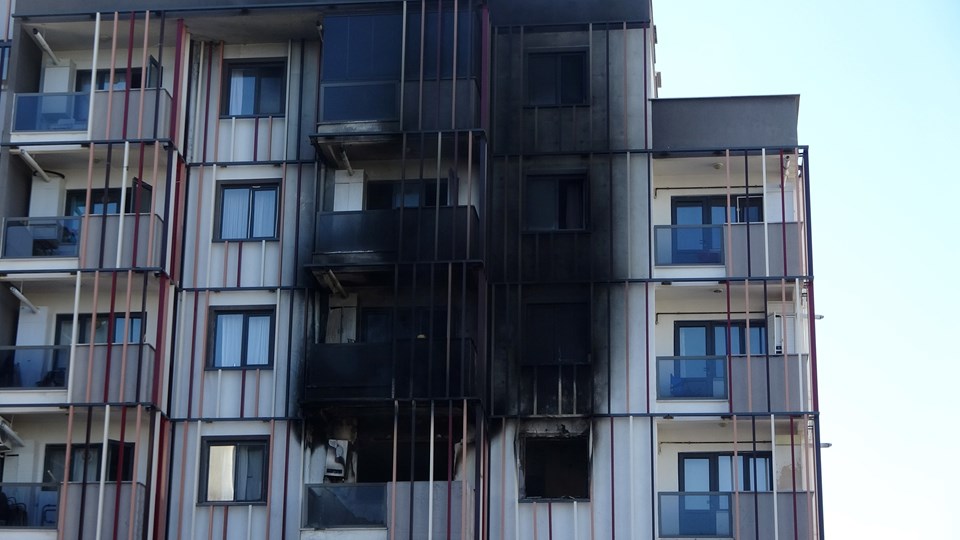 Çanakkale'de korku dolu anlar: Yangınla uyandılar - 1
