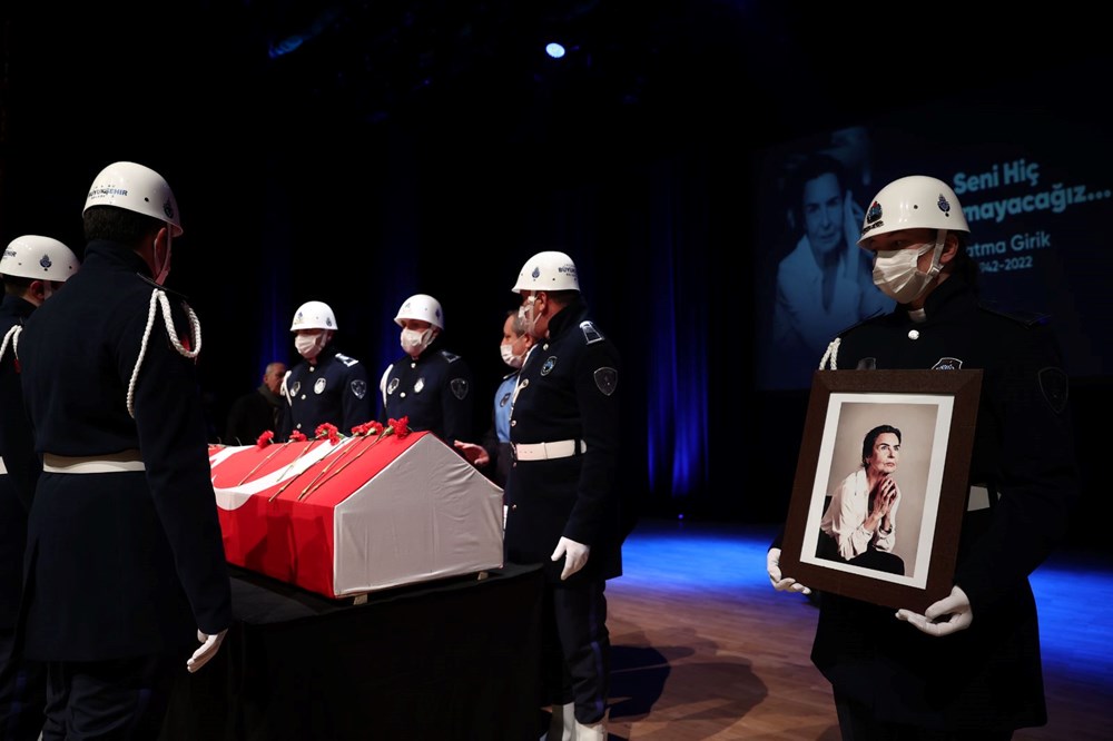 Usta oyuncu Fatma Girik son yolculuğuna uğurlandı - 67