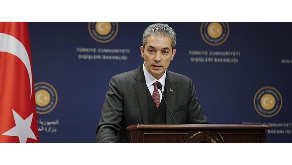Dışişleri Bakanlığı'ndan, Ebru Özkan ve rahip Brunson açıklaması