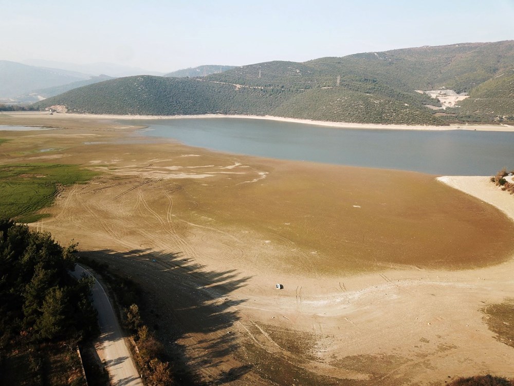 Gölbaşı Barajı'nın yüzde 70'i kurudu - 6