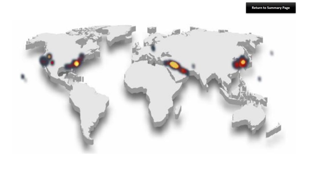 Pentagon UFO haritası yayınladı: İşte dünyada en çok UFO görülen yerler - 3