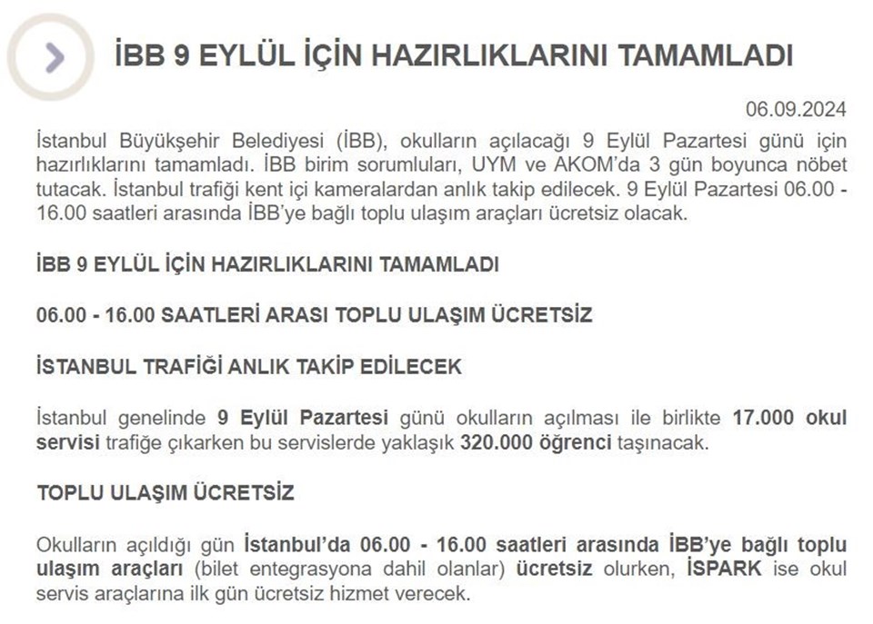 Bugün toplu taşıma ücretsiz mi, toplu taşıma saat kaça kadar geçerli? İBB'den toplu ulaşım açıklaması - 1