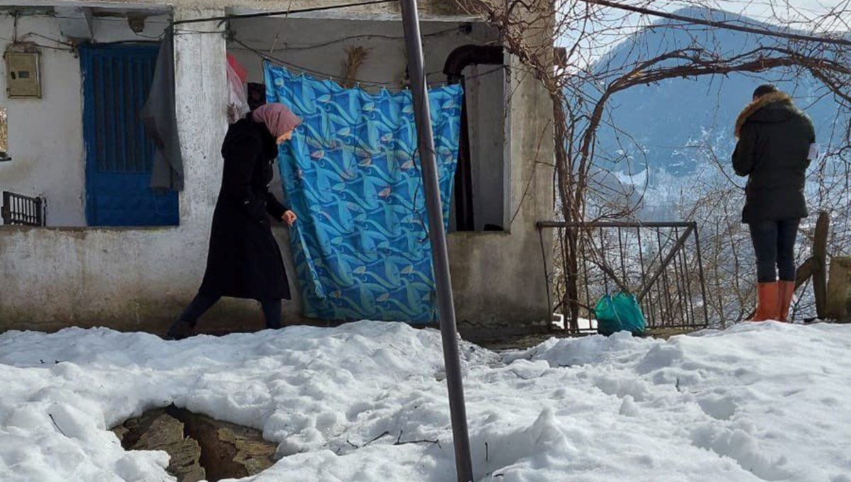 Ordu'da heyelan: 14 ev tahliye edildi