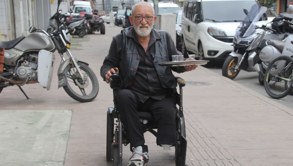 Kazada bacağını kaybetti: 50 yıllık mesleğini bırakmadı