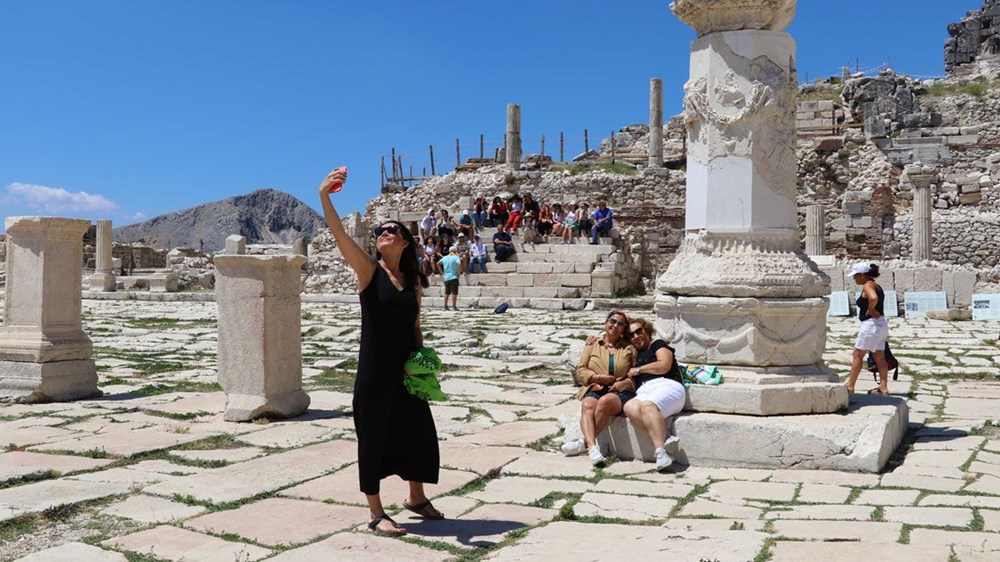 'Aşkların şehri' Sagalassos'u 42 binden fazla kişi ziyaret etti - 2