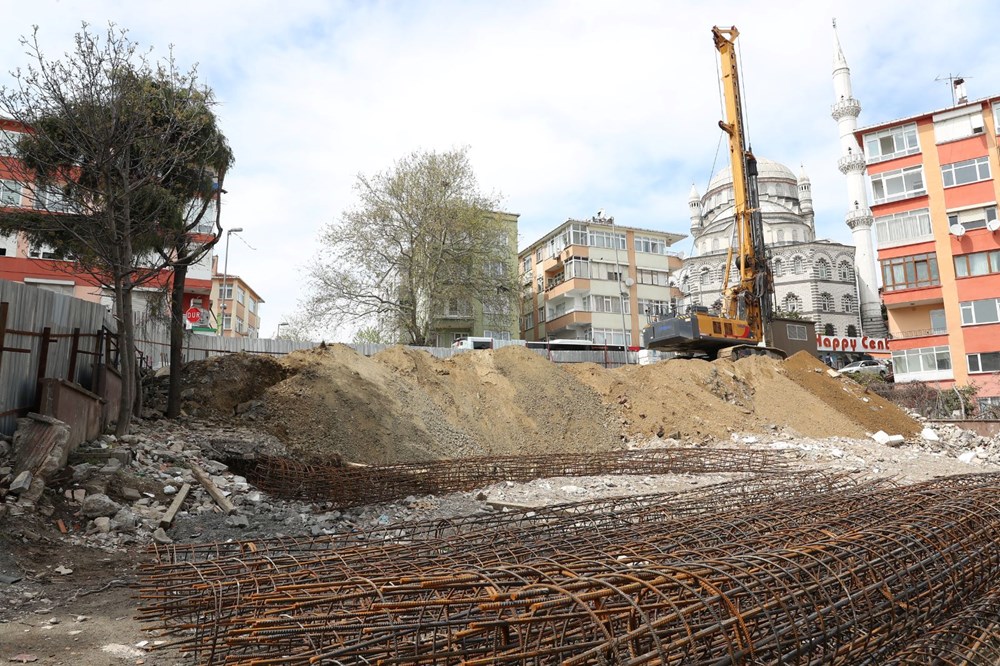 İnşaat yaparken tarihi çeşmeyi yıktılar - 5