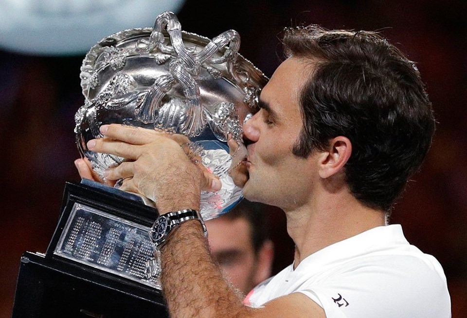 Roger Federer'in gözyaşları (Avustralya Açık'ta şampiyon Federer) - 1
