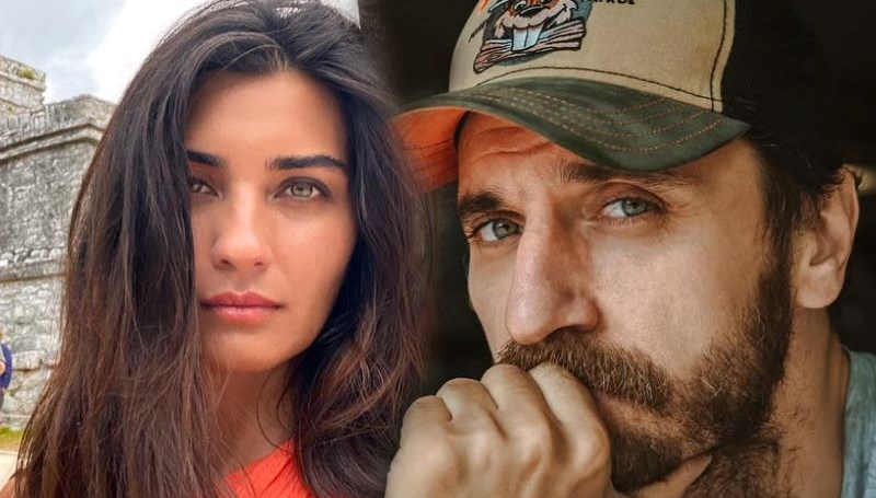 Tuba Büyüküstün ile Fırat Çelik Paris'te buluştu