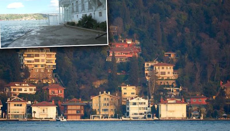 Yalı sahipleri yolu kapattı iddiası