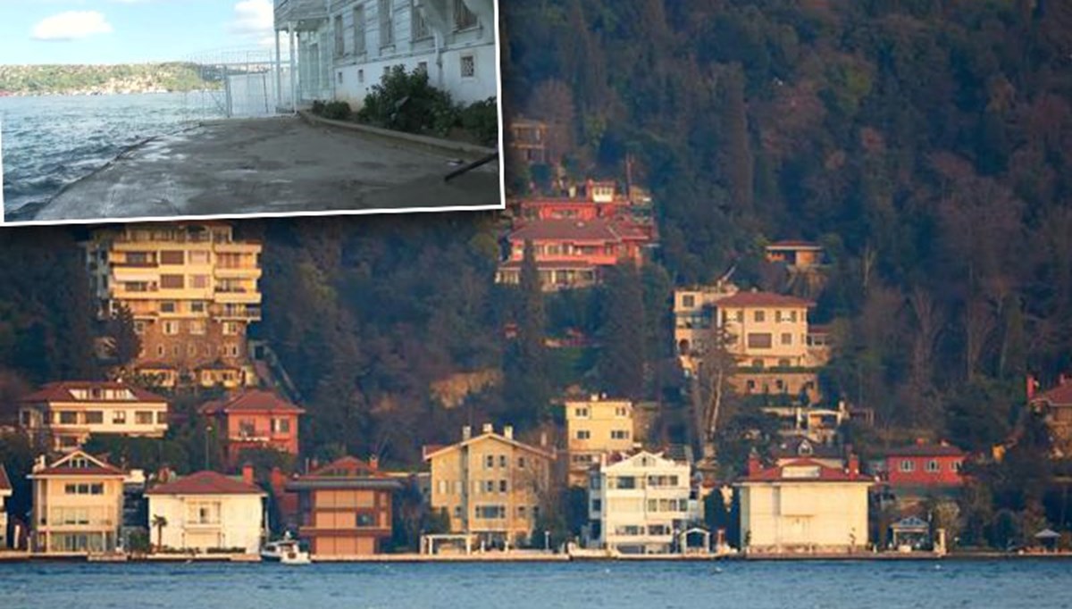 Yalı sahipleri yolu kapattı iddiası Yalı sahipleri yolu kapattı iddiası