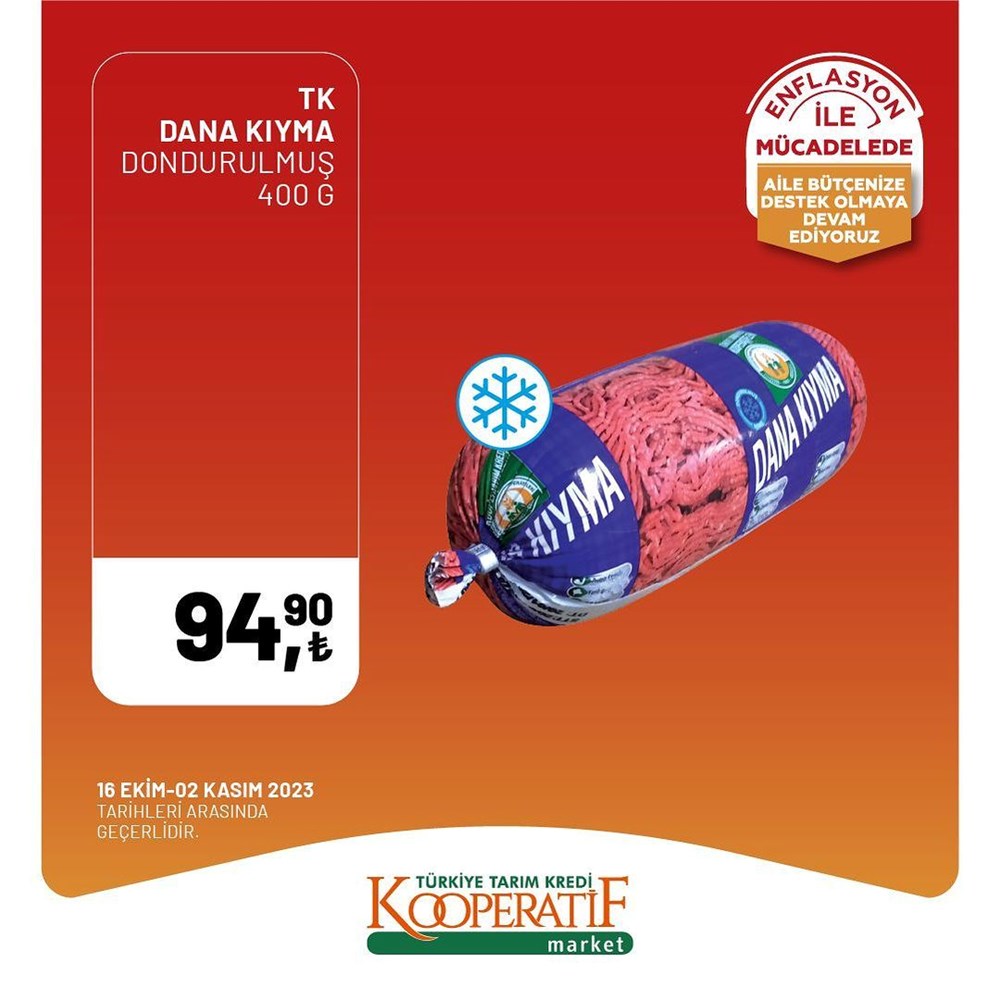 İNDİRİM BUGÜN BAŞLADI! Tarım Kredi Kooperatifi Market İndirim Kataloğu | Siirt Olay Haber Tarım Kredi Kooperatif Market ekim ayına özel yeni indirimli ürünler listesi: Yüzde 50 indirim bugün başlıyor (16 Ekim-2 Kasım 2023 Tarım Kredi Market indirimleri) - 12