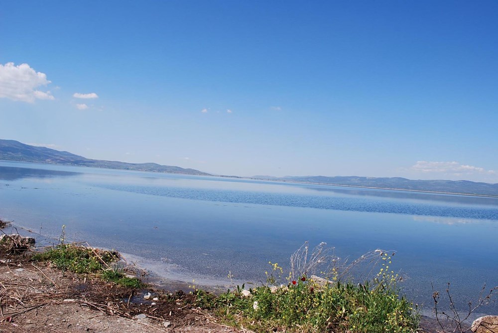 'Kuş cenneti' Marmara Gölü'nde derinlik 40 santimetreye düştü - 15