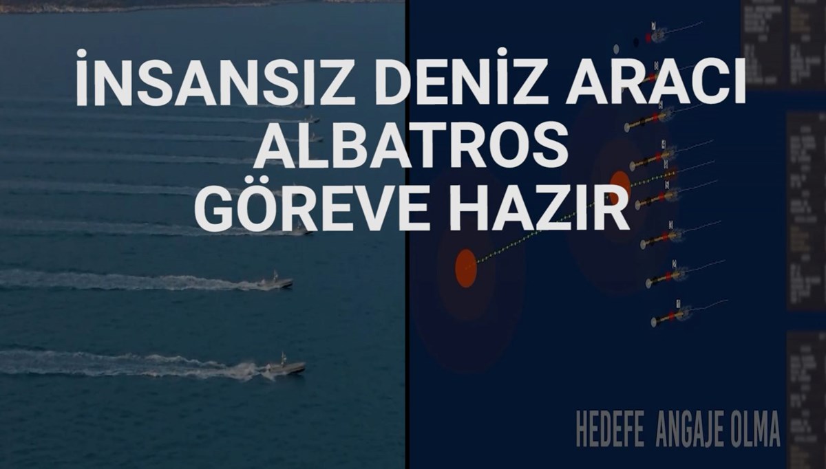 Albatros-S İDA Sürüsü’nün yeni görüntüleri paylaşıldı Albatros-S İDA Sürüsü’nün yeni görüntüleri paylaşıldı