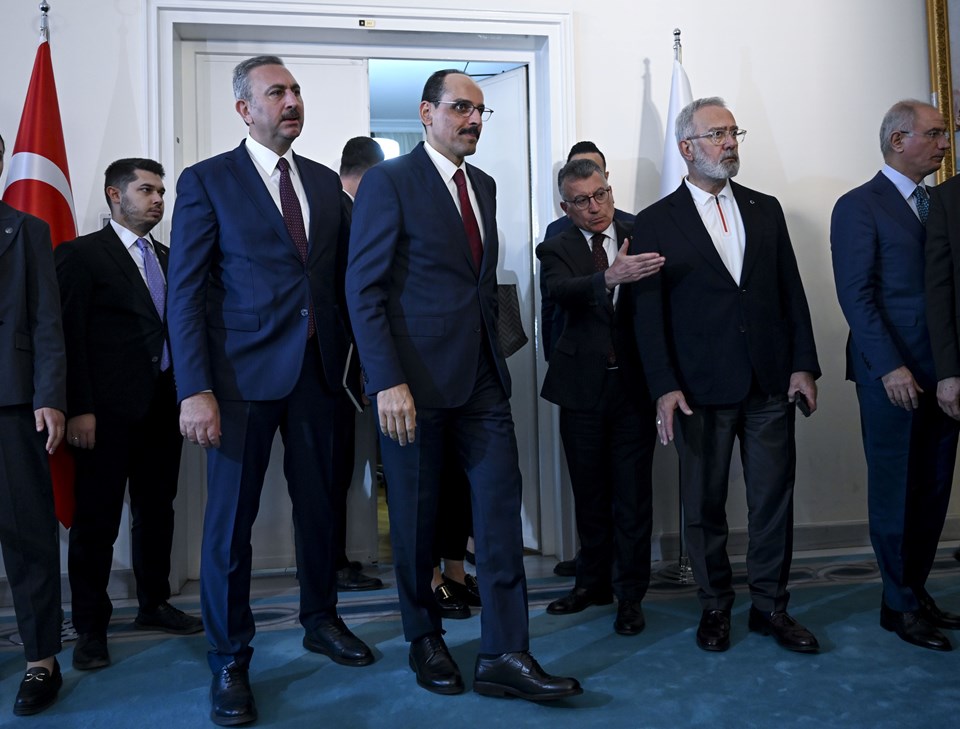 MİT Başkanı Kalın'dan siyasi partilere Terörsüz Türkiye ziyareti - 1