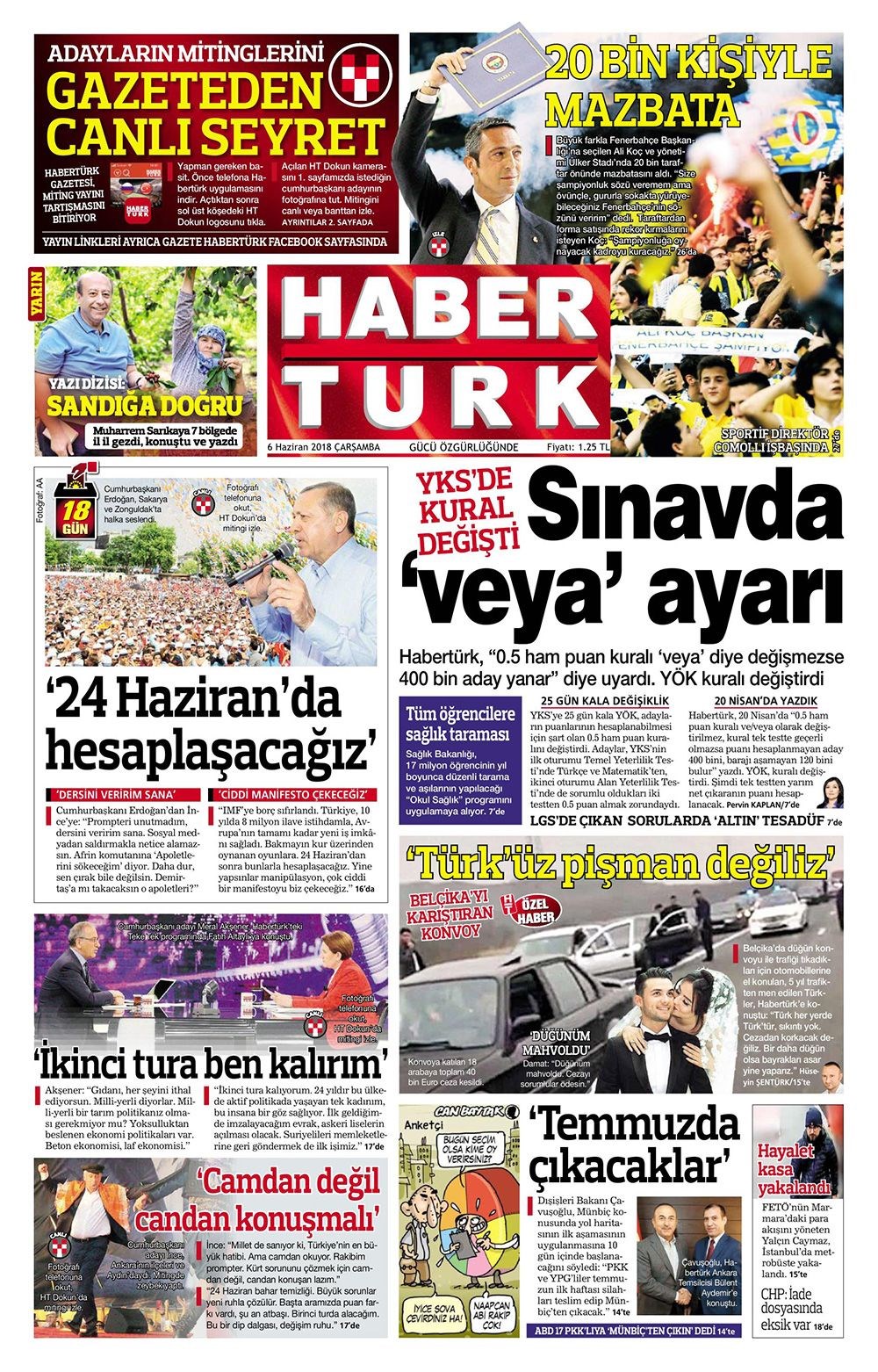 Habertürk gazetesi