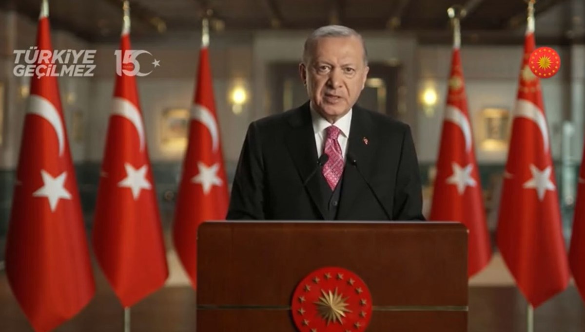 SON DAKİKA: Cumhurbaşkanı Erdoğan'dan