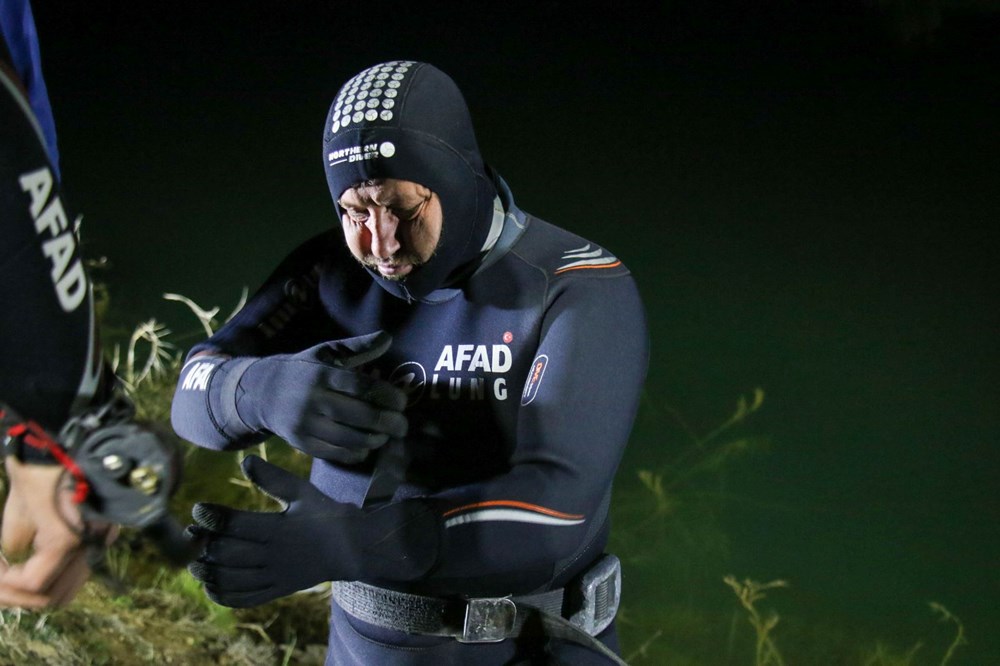 Uşak'ta otomobil gölete düştü: 1 kişi hayatını kaybetti - 5