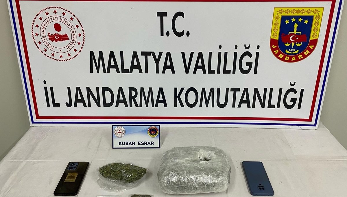 Malatya'da uyuşturucu operasyonu: 3 gözaltı