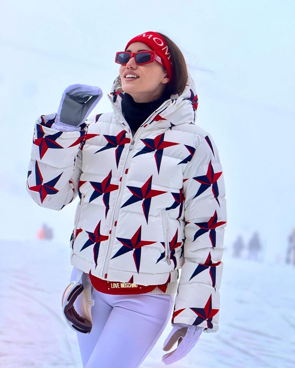 Fahriye Evcen'in kar pozlarına beğeni yağdı - 10