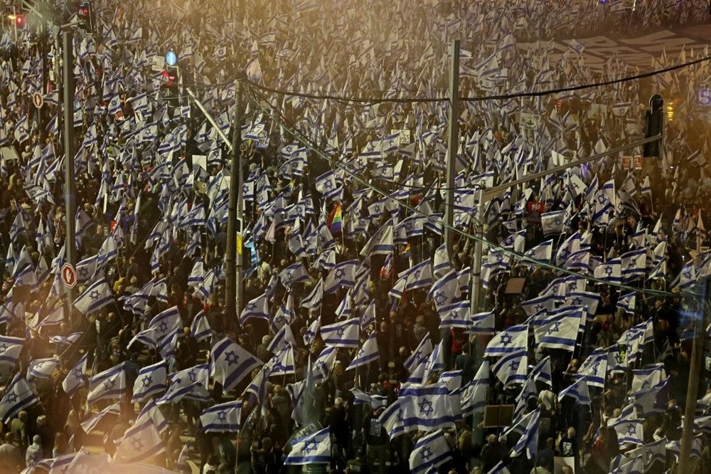 İsrail'de protestolar 15. haftada - 7
