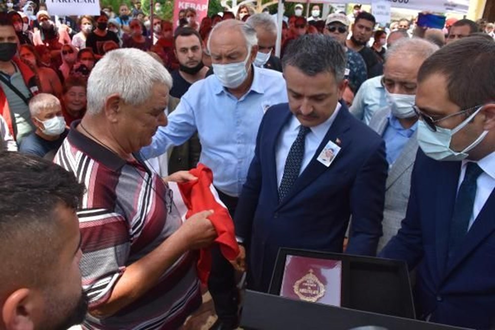 Muğla'da 'orman şehidi' törenle son yolculuğuna uğurlandı - 37