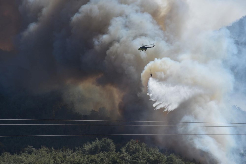 Türkiye'nin ciğerleri yanıyor: İşte yangınlarda son durum - 13