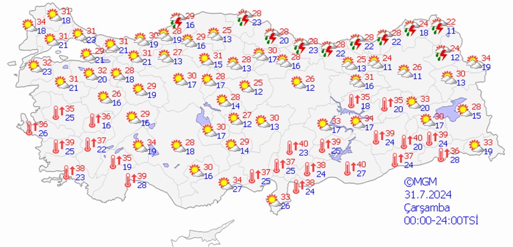 Meteoroloji'den 14 il için sarı ve turuncu kodlu uyarı: Sel ve su baskınlarına dikkat - 21