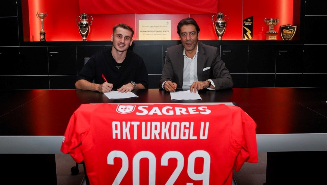 Kerem Aktürkoğlu Benfica'ya imzayı attı: Dört yılda 3. Lig'den Avrupa!