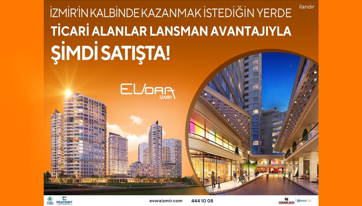 Evora İzmir’de ticaretin kapıları açılıyor Evora İzmir’de ticaretin kapıları açılıyor