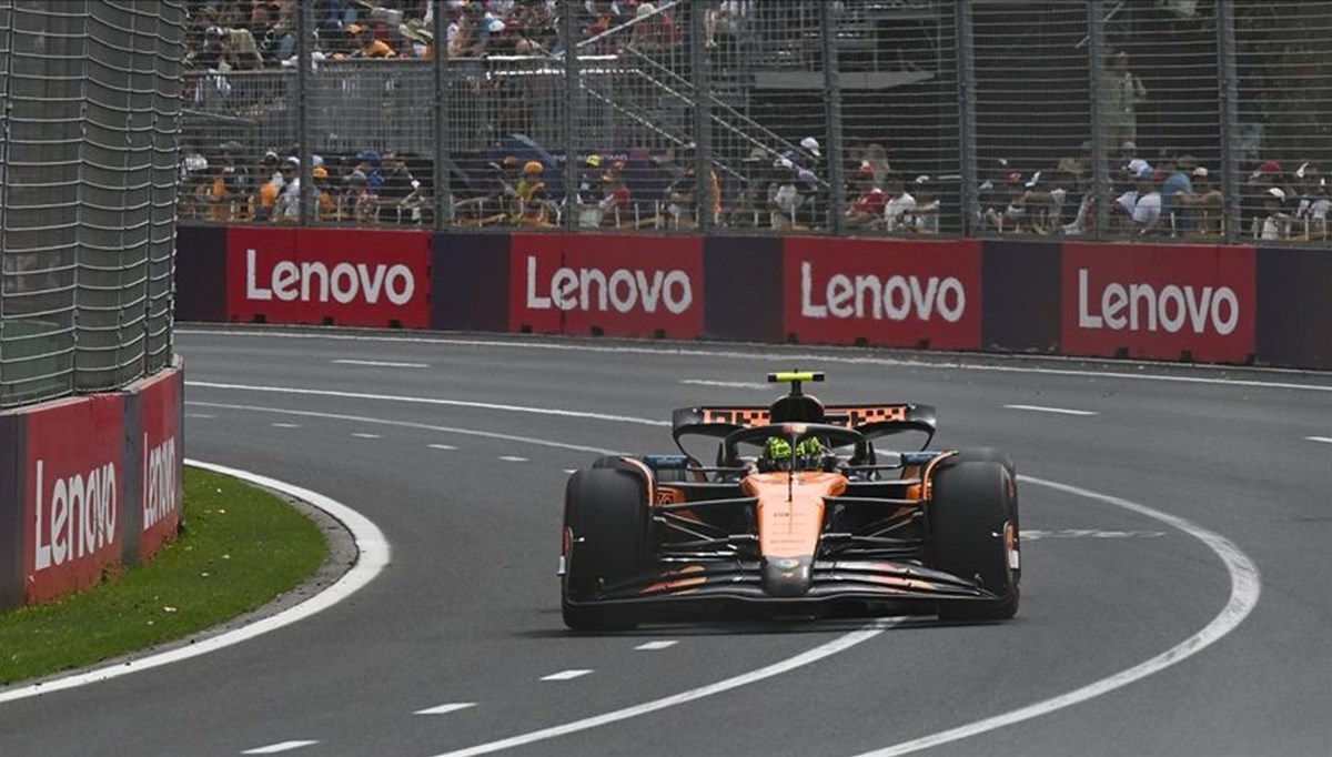 Formula 1'de sezonun ilk yarışı Lando Norris'in Formula 1'de sezonun ilk yarışı Lando Norris'in