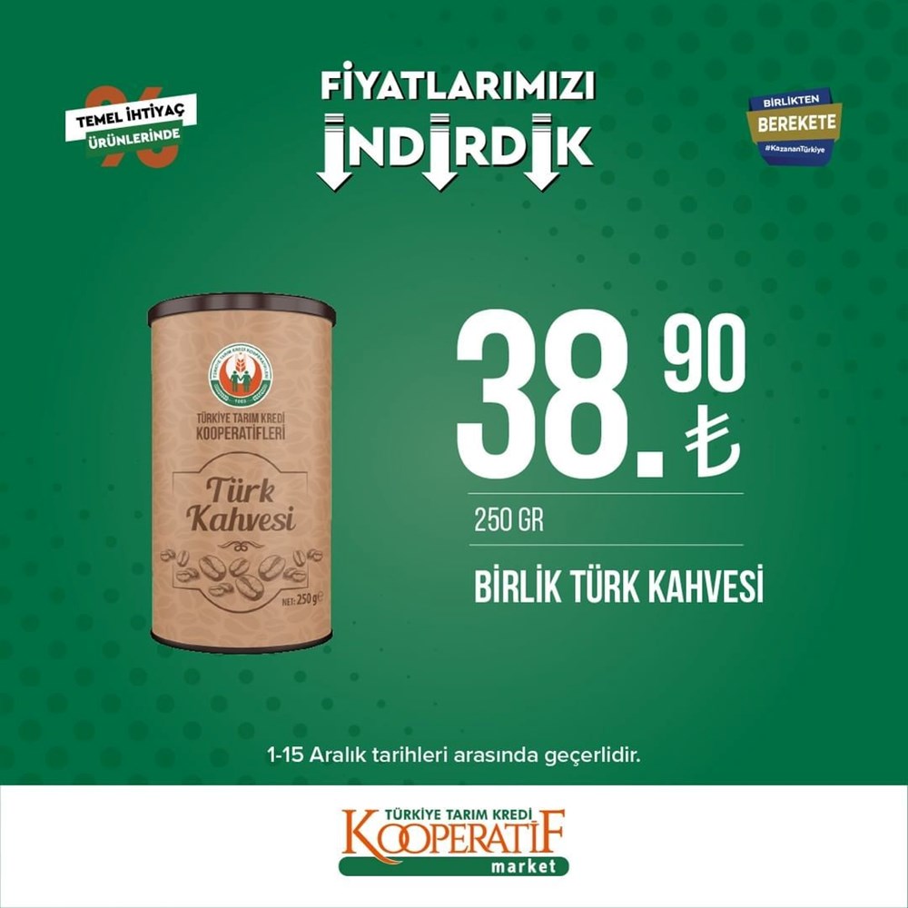 Tarım Kredi Kooperatif Market yeni indirimli ürünler listesini yayınladı (1-15 Aralık güncel indirimli ürünler kataloğu) - 8