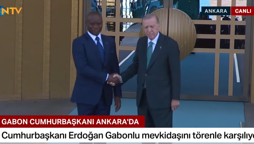 Gabon Cumhurbaşkanı Ankara'da