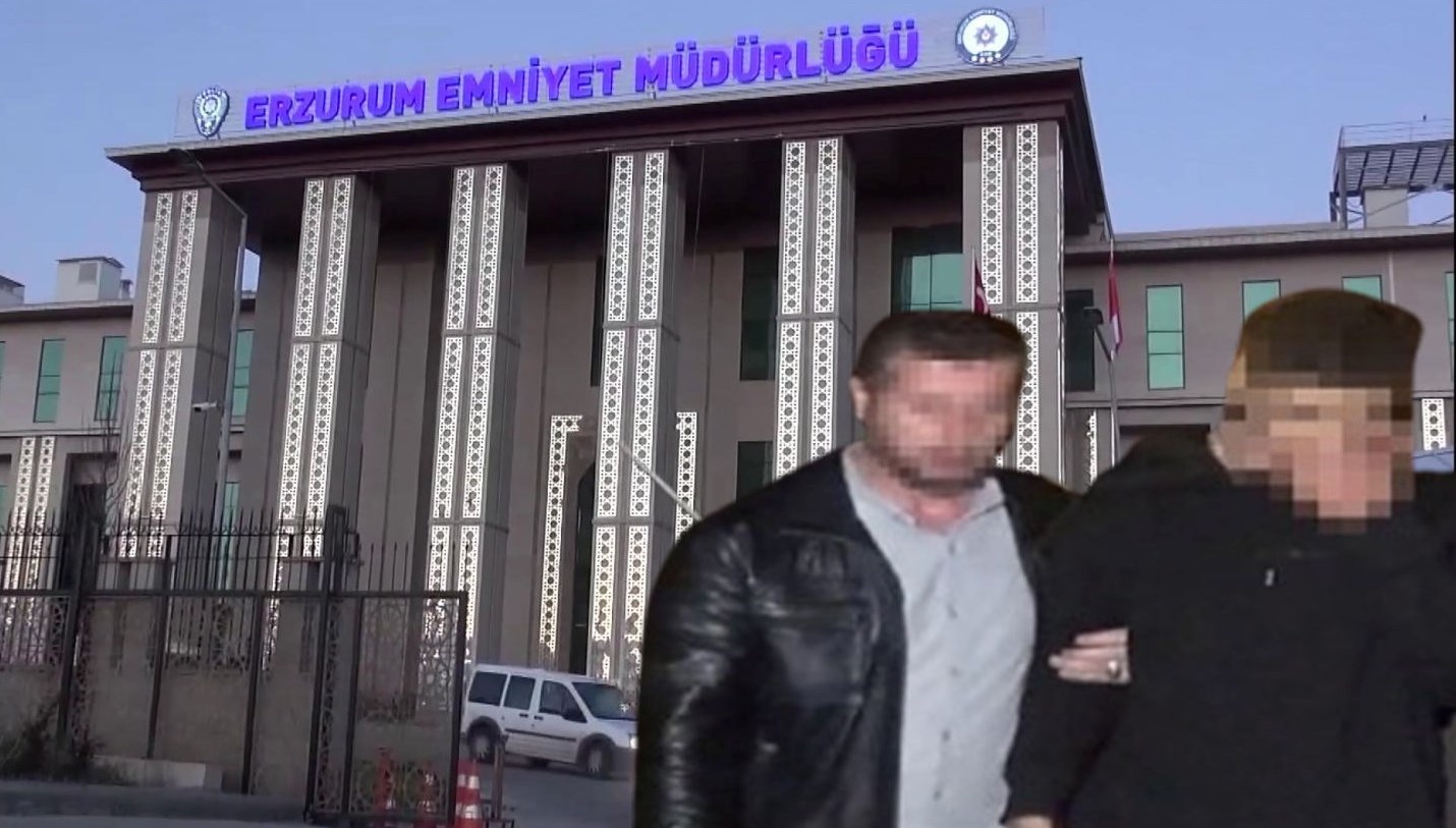 Erzurum'da polisi alarma geçiren olay