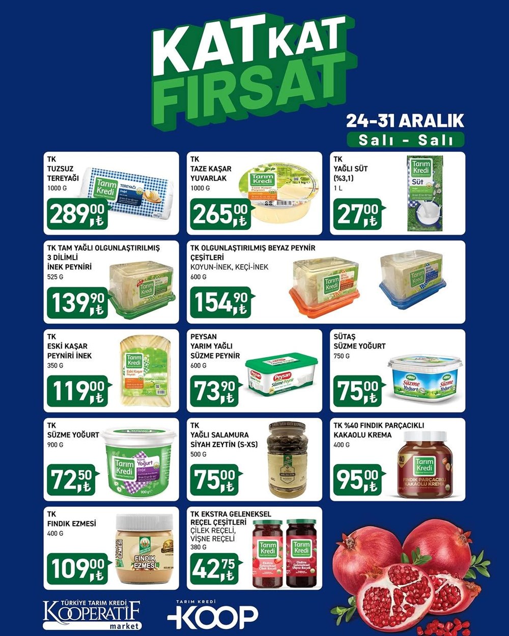 Tarım Kredi Kooperatif Market'te yılbaşına özel indirimli ürünler (30-31 Aralık 2024 Tarım Kredi Market indirimleri) - 5