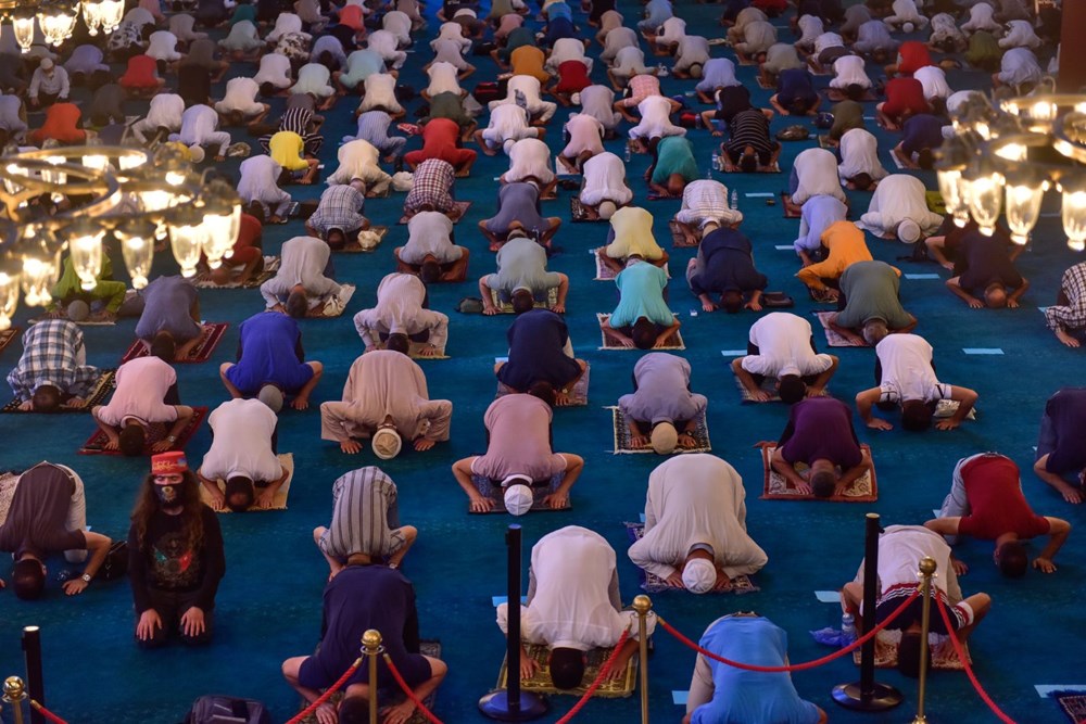 Ayasofya-i Kebir Cami-i Şerifi'nde 86 yıl sonra ilk bayram namazı - 30