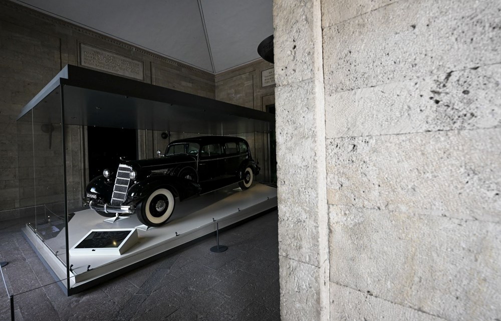 Atatürk'ün restore edilen otomobili Anıtkabir'de sergileniyor - 19