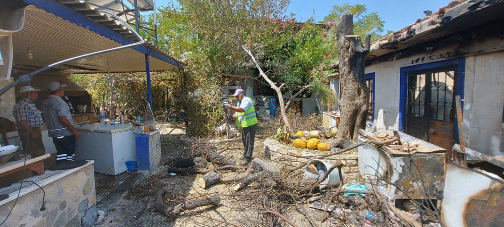 Muğla'daki yangın: Mazı Mahallesi'nden geriye bunlar kaldı - 18